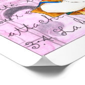 バレリナクワイトスピリット聖なる書物、 経典 ポスター (角)