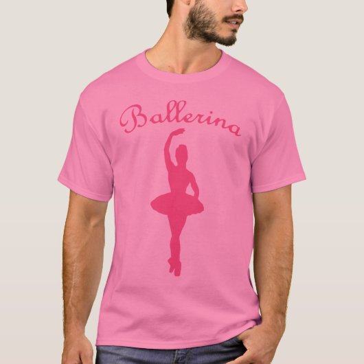 バレリナシルエット Tシャツ (正面)