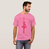 バレリナシルエット Tシャツ (正面フル)