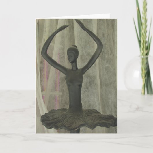 バレリナダンサーすべての行事 カード (正面)