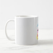 バレリナダンサーウォーターカラー コーヒーマグカップ (左)