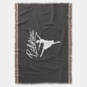 バレリナダンサー スローブランケット (正面縦)