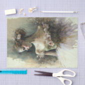 バレリナダンサー 薄葉紙 (クラフト)