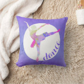 バレリナダンスアクセント枕 クッション (ブランケット)