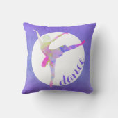 バレリナダンスアクセント枕 クッション (裏面)