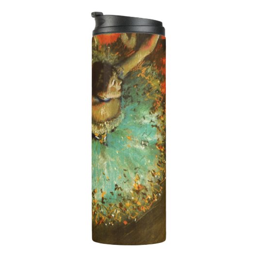 バレリナダンスグリーンダンサーエドガーデガ絵画ス タンブラー (回転右)