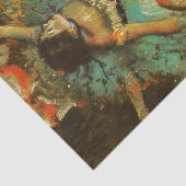 バレリナダンスグリーンダンサーエドガーデガ絵画ス 薄葉紙 (詳細)