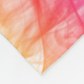 バレリナダンスパステルウォーターカラーフリースブランケット フリースブランケット (角)