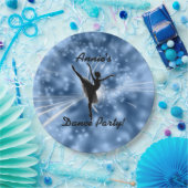 バレリナダンスパーティー紙プレート ペーパープレート (パーティー)