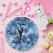 バレリナダンスパーティー紙プレート ペーパープレート (パーティー)