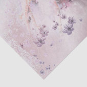 バレリナダンス花模様リボンデコページ 薄葉紙 (詳細)