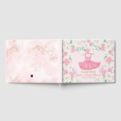 バレリナツチュドレス ゲストブック (全面)