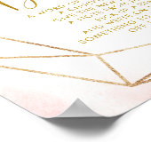 バレリナツチュベイビーシャワー深夜おむつ ポスター (角)