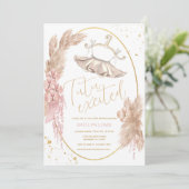 バレリナツチュベビシャワー 招待状 (スタンド正面)