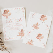 バレリナツツ2nd誕生日招待状 招待状