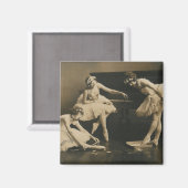 バレリナトリオ磁石 マグネット (正面/裏面)