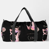 バレリナトーシューズカスタムイベント ダッフルバッグ (正面)