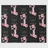 バレリナトーシューズカスタムイベント ラッピングペーパー (フラット)