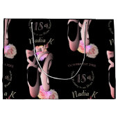 バレリナトーシューズカスタムイベント ラージペーパーバッグ (裏面)