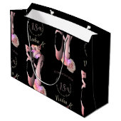 バレリナトーシューズカスタムイベント ラージペーパーバッグ (裏面アングル)
