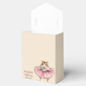バレリナハムスターかわいい女の子誕生日ありがとう フェイバーボックス (オープン)