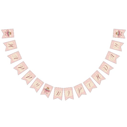 バレリナハムスターガールズ誕生日 バンティングフラッグ (全)