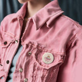 バレリナハムスターガールズ誕生日 パーソナライズされた 缶バッジ