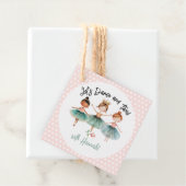 バレリナバレエ誕生日ガール フェイバータグ (インサイチュ)