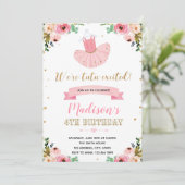 バレリナパーティの招待状 招待状 (スタンド正面)