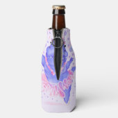 バレリナヒッポおもしろいボトルクールハッハッピーダンサー ボトルクーラー (ボトル裏面)