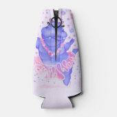 バレリナヒッポおもしろいボトルクールハッハッピーダンサー ボトルクーラー (裏面)