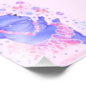 バレリナヒッポバレエダンサーおもしろい紙プリント フォトプリント            (角)