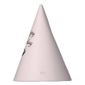 バレリナピルーエットインガーデングリーン パーティーハット (右)