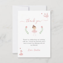 バレリナピンクパステルかわいい誕生日