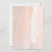 バレリナピンク確認招待状 招待状 (裏面)