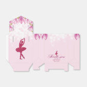 バレリナピンク誕生日サンキュー フェイバーボックス (折り畳みなし)