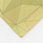 バレリナフリースブランケットパーソナライズされたの名前。 フリースブランケット (角)