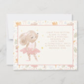 バレリナマウスチュウ興奮 サンキューカード (裏面)