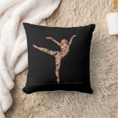 バレリナモダンダンサー クッション (ブランケット)
