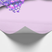 バレリナラッピング紙バレエダンサー女性 ラッピングペーパー (角)