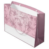 バレリナ人形|ピンクトルマリン|個人用設定 ラージペーパーバッグ (裏面アングル)