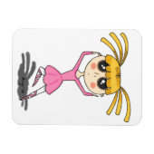 バレリナ可撓磁石 マグネット (横)