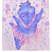 バレリナ海馬シャワーカーテン シャワーカーテン (正面)