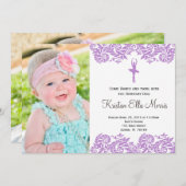 バレリナ誕生日招待状 招待状 (正面/裏面)