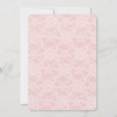 バレリパーソナライズされたナベビーシャワー招待状 招待状 (裏面)