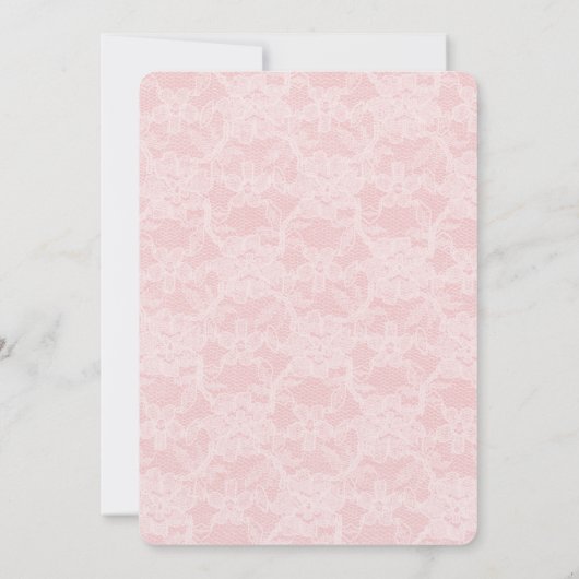 バレリパーソナライズされたナベビーシャワー招待状 招待状 (裏面)