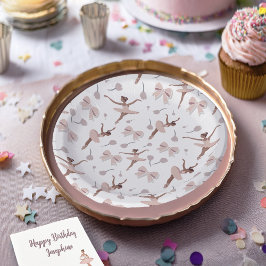 バレリモダンナ誕生日紙プレート ペーパープレート