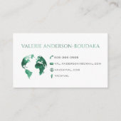 バレリーとの休暇 名刺 (裏面)