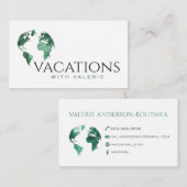 バレリーとの休暇 名刺 (正面/裏面)