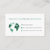 バレリーとの休暇 名刺 (裏面)